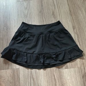Zella black skirt with built in shorts